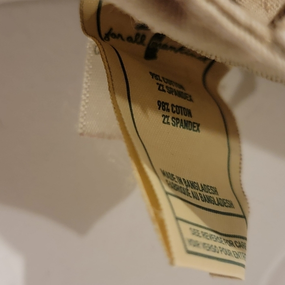 7fam seven for all mankind jogger pant khaki Jean 18m tan - Picture 2 of 8